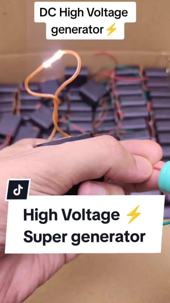 Adaptateur à haute tension super tension générateur de stars de la musique