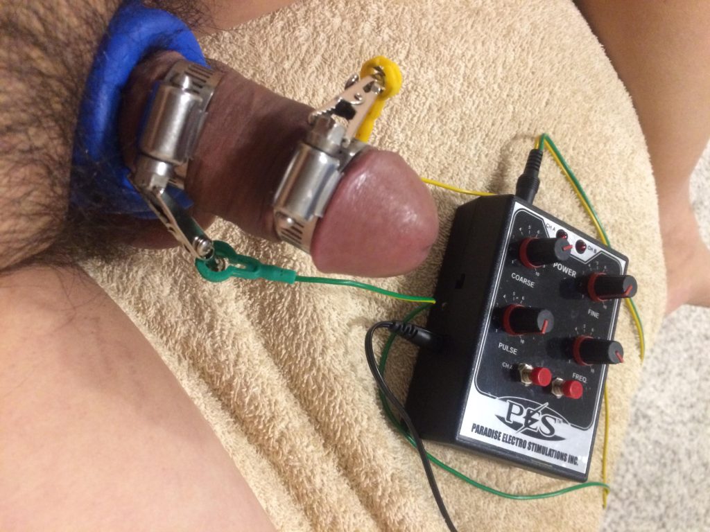 Ceci est ma configuration E-stim