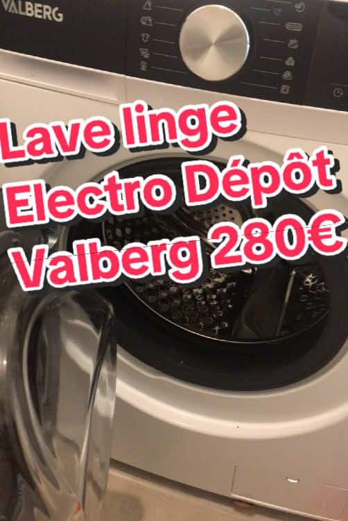 Lave linge lave linge Valberg Electro dépôt