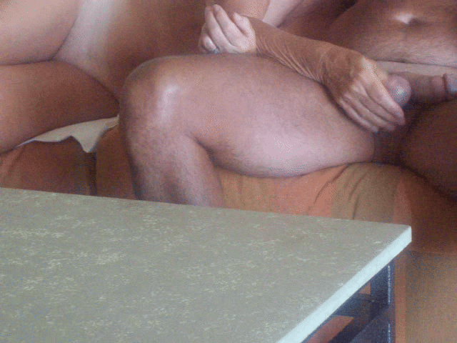 Ballbusting:wife squeezing and inspecting my balls
