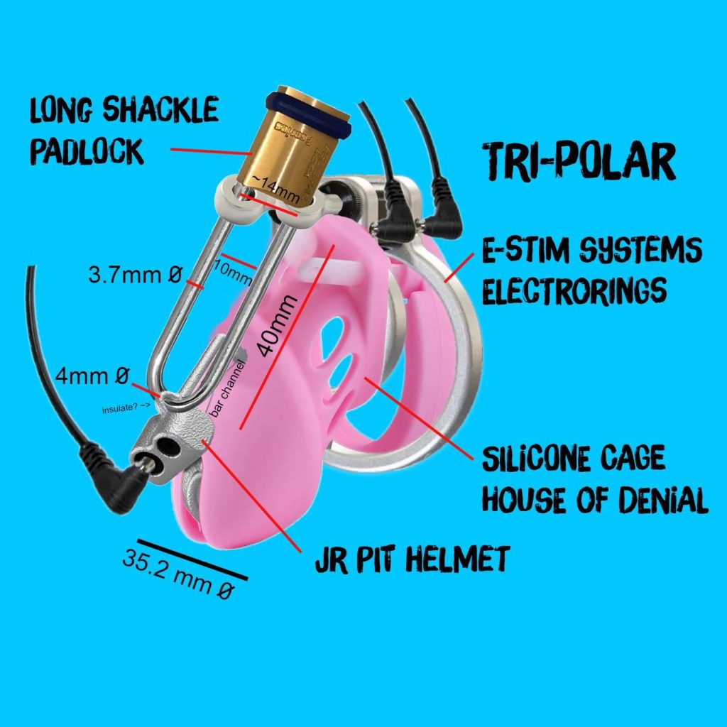 Chasteté E-Stim DIY