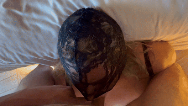 Bondage:Bubbles and spit as my Valentine’s treat